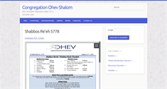 Desktop Screenshot of ohev.com